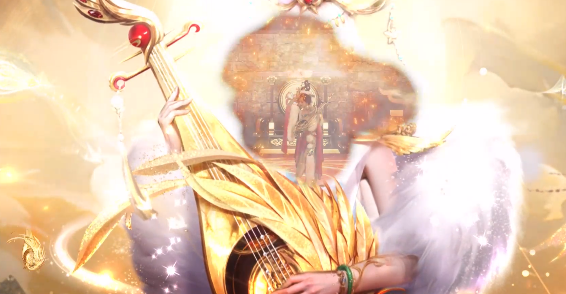 经典琵琶古曲塞上曲为基调带来创造魔域金秋万能宠专属落雁风华