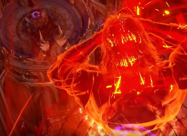 捺不住内心的激越只待这位浴火战神踏莲而来与之共赴沙场